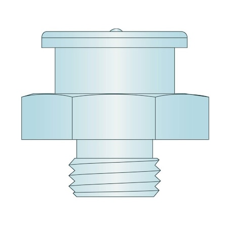 Heritage Industrial Button Head Fitting 1/4"-19BSPP HD CS Z3 H2853Z3